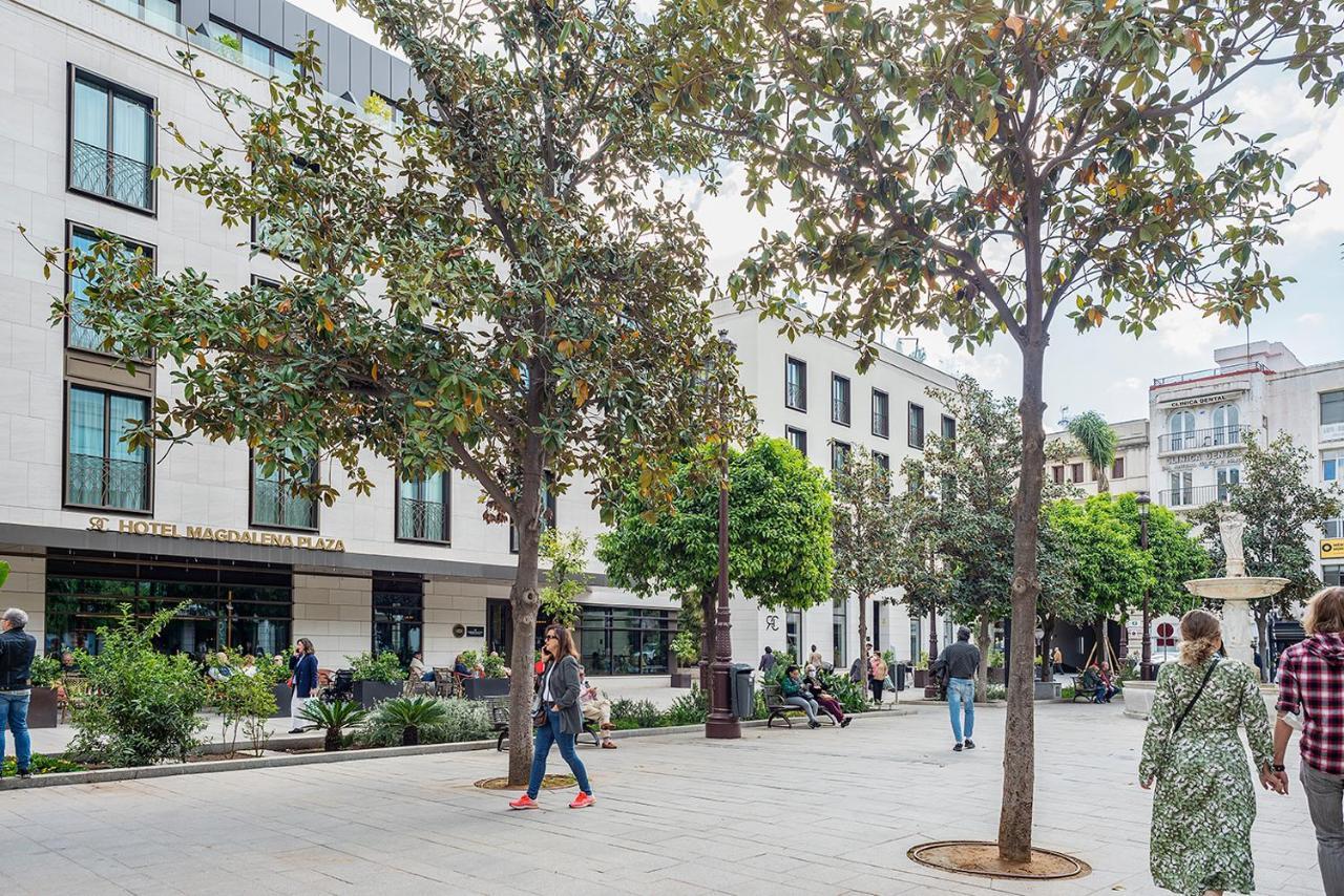 Magdalena Plaza Apartment Sevilla Bagian luar foto